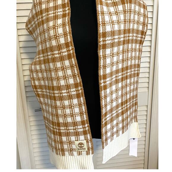NWT Timberland Plaid Scarf Buffalo Shawl‎ Soft Long Scarf One-Size Unisex - Picture 2 of 8